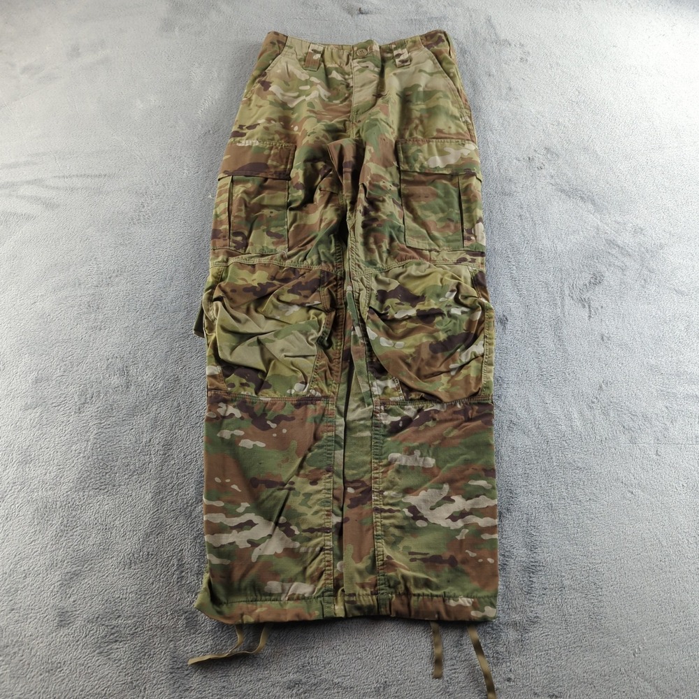 US Military Pants Mens Small Regular OCP Scorpion Camo Combat Cargo Trousers